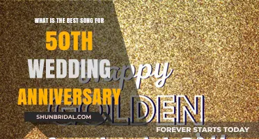 Celebrating 50 Years of Love: The Perfect Anniversary Song Choice