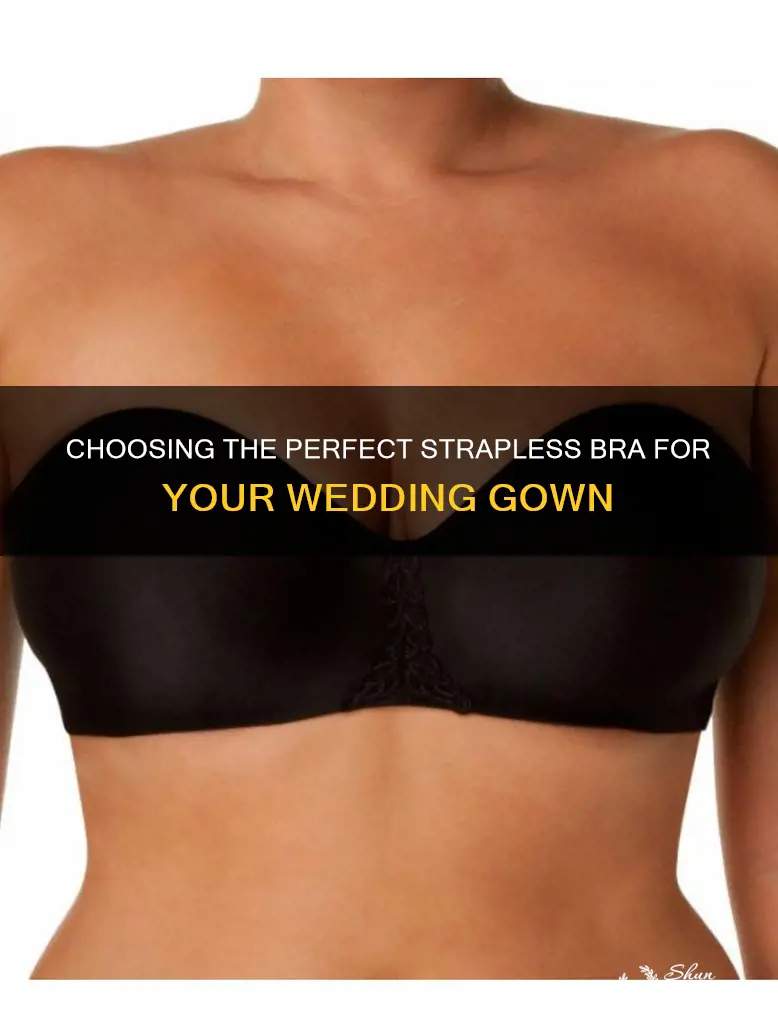 what is the best strapless bra for wedding dress