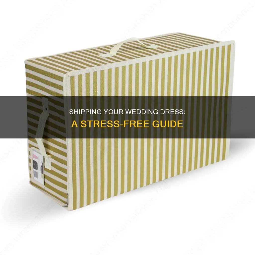 what is the best way to ship a wedding dress