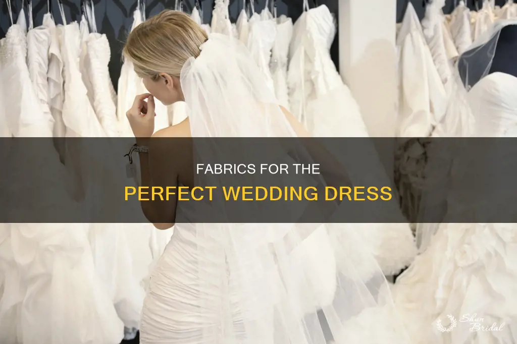 what is the best wedding dress material