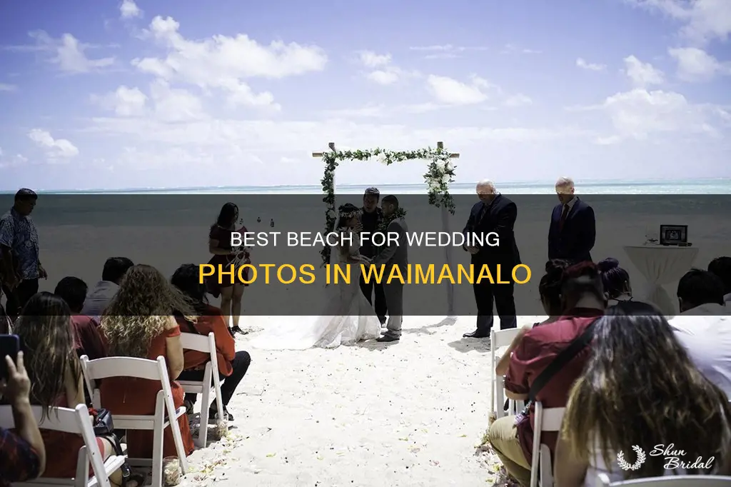 what is the best wedding photo beach waimanalo
