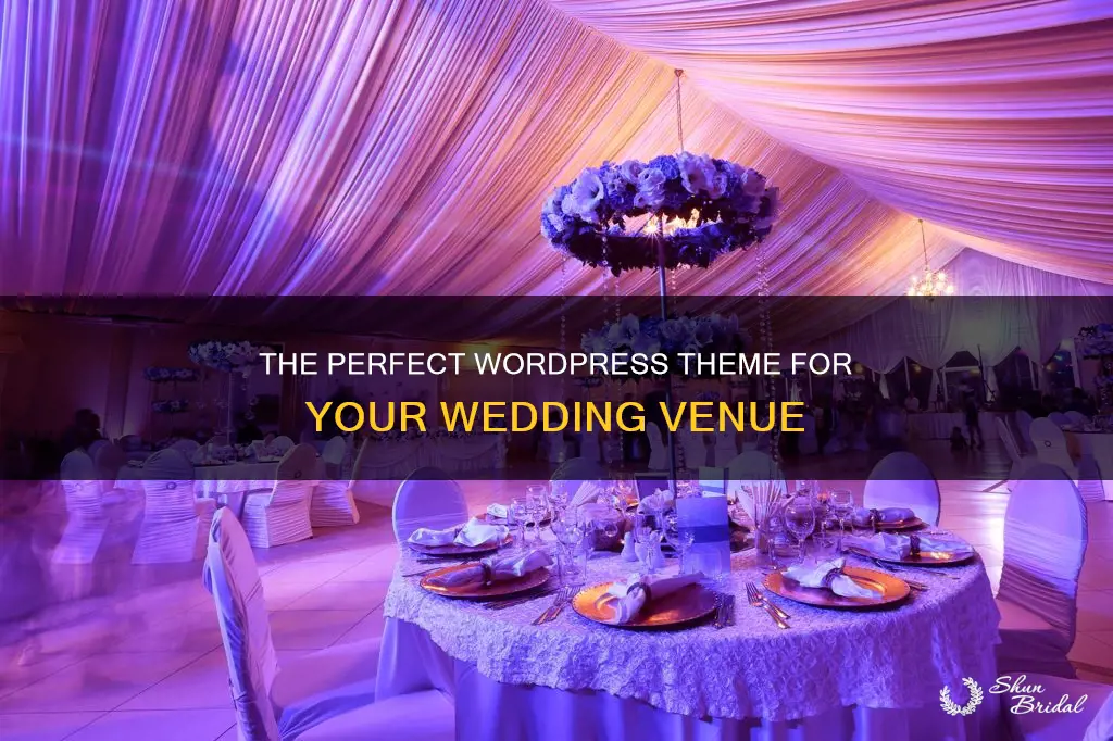 what is the best wordpress theme for wedding venue