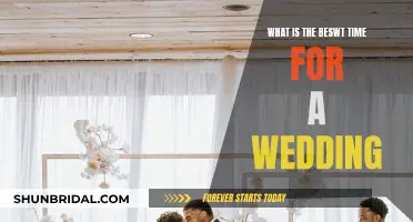 The Perfect Time for a Wedding: When to Say "I Do