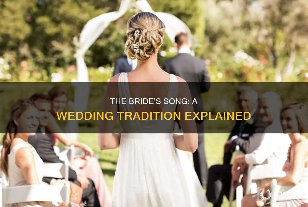 what is the brides song at a wedding