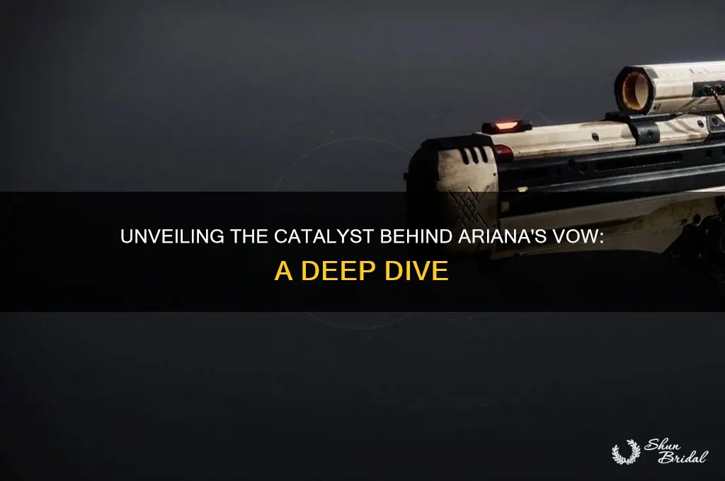 what is the catalyst for arianas vow