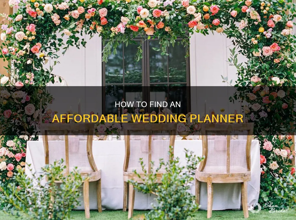 what is the cheapest price for a wedding planer