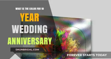 Celebrating a Decade of Love: The 10-Year Wedding Anniversary Color