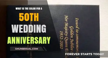 Golden Jubilee: The Color Symbolizing 50 Years of Love and Commitment