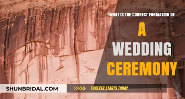 Perfect Wedding Ceremony Formation: A Step-by-Step Guide to Your Big Day
