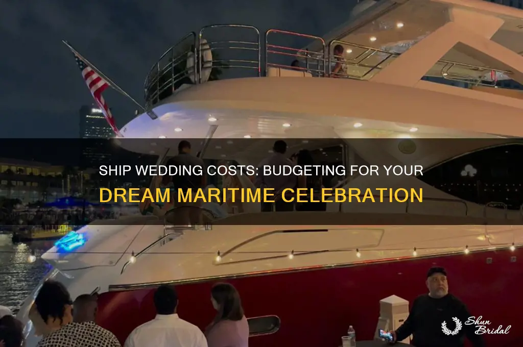 what is the cost for a ship wedding