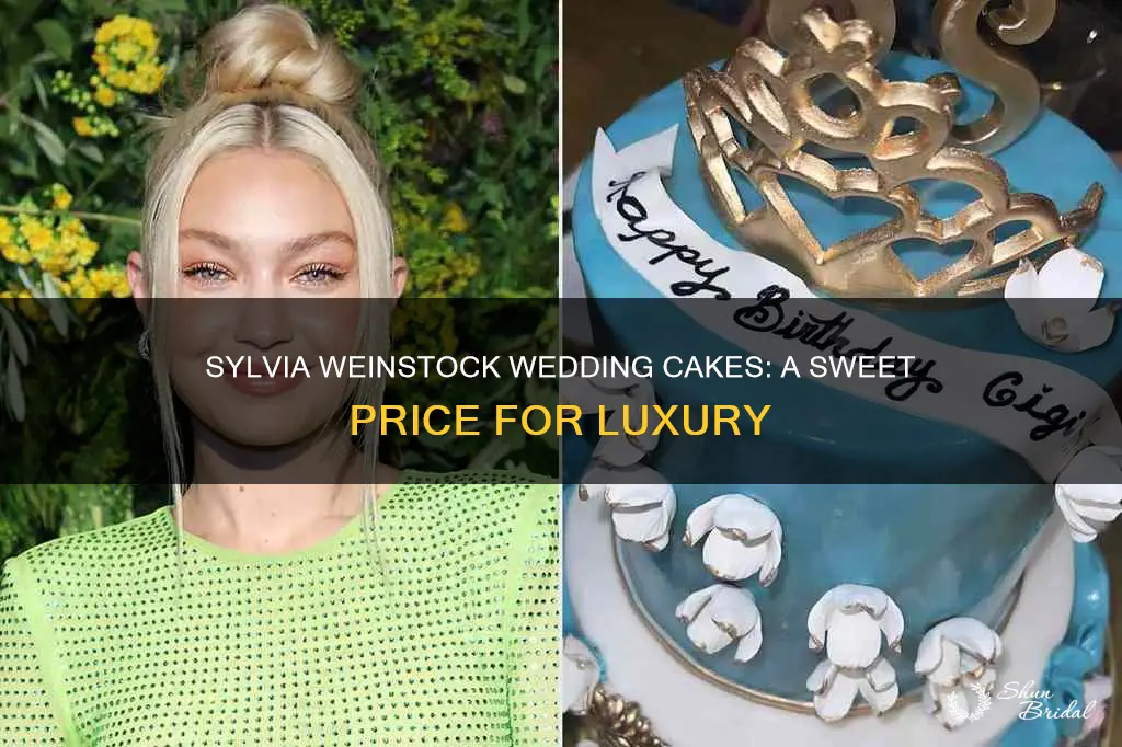 what is the cost of a sylvia weinstock wedding cake