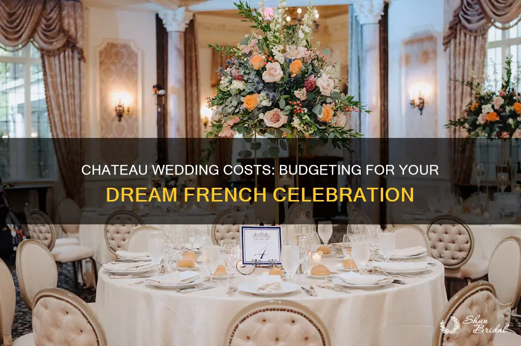 what is the cost of a wedding at the chateau