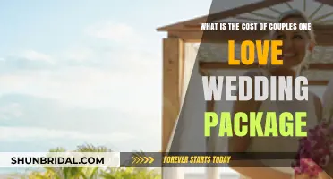 Couples One Love Wedding Package: Unveiling the Cost and Details