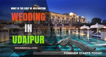 Destination Wedding in Udaipur: Unveiling the Cost and Budget Breakdown