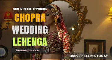 Priyanka Chopra's Wedding Lehenga: Unveiling the Price Tag of Her Bridal Outfit