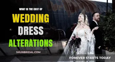 The True Cost of Wedding Dress Alterations