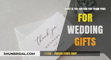 Wedding Gift Etiquette: Mastering the Art of Thank You Notes