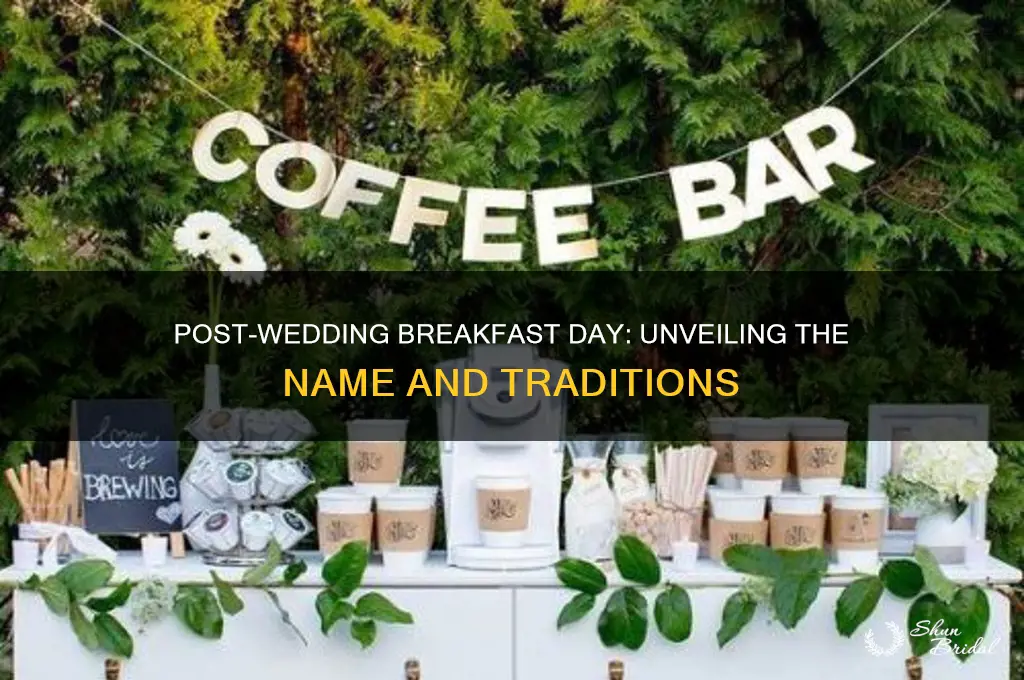 what is the day after wedding breakfast called