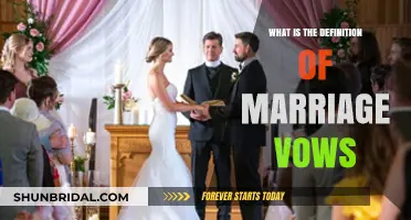 Understanding the Sacred Commitment: Defining Marriage Vows and Their Meaning