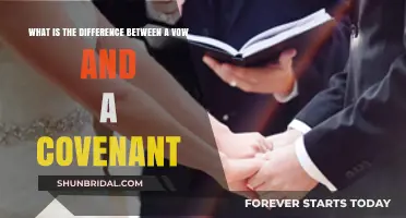 Vows vs. Covenants: Understanding the Distinct Commitments and Meanings