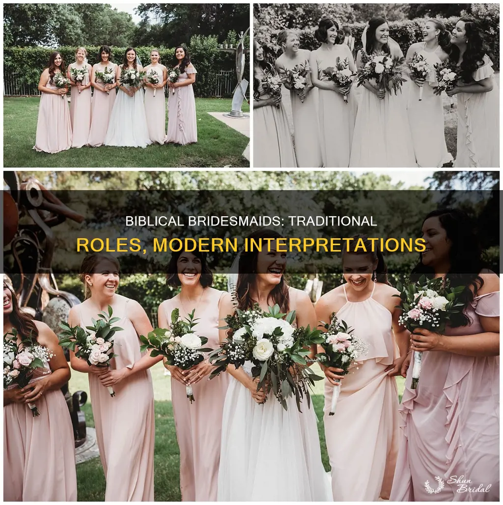 what is the difference between biblical and traditional bridesmaids