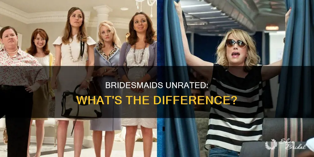 what is the difference between bridesmaids unrated and rated