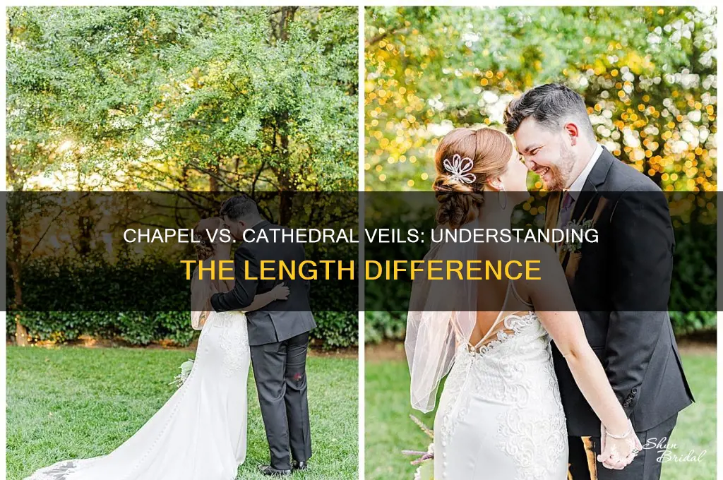 what is the difference between chapel and cathedral length veil