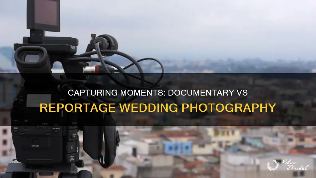 what is the difference between documentary and reportage wedding photography