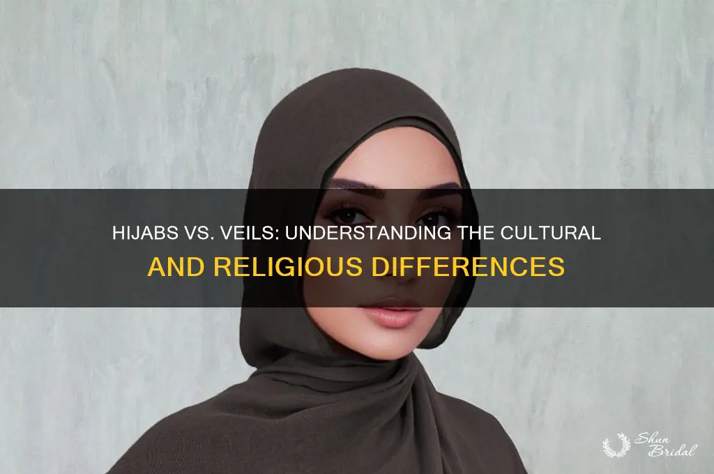 what is the difference between hjabs and veils
