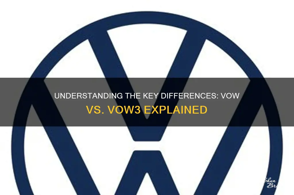 what is the difference between vow and vow3