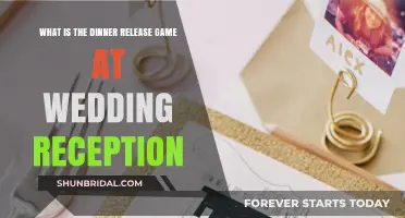 Dinner Release Games: Wedding Reception Fun