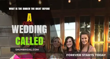 The Night Before: Unveiling the Wedding Eve Dinner Tradition