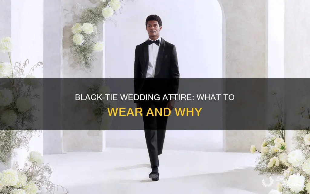 what is the dress code for a black tie wedding