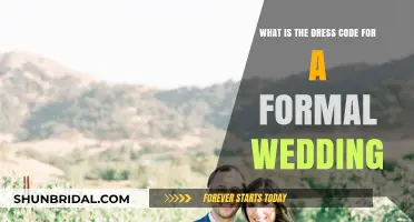 Formal Wedding Attire: Dressing to Impress