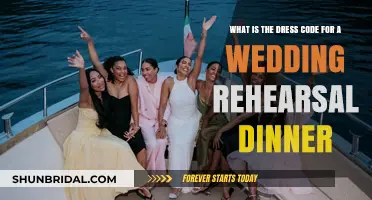 Wedding Rehearsal Dinner: Dress Code and Style Guide