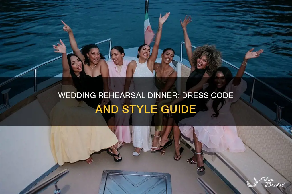 what is the dress code for a wedding rehearsal dinner