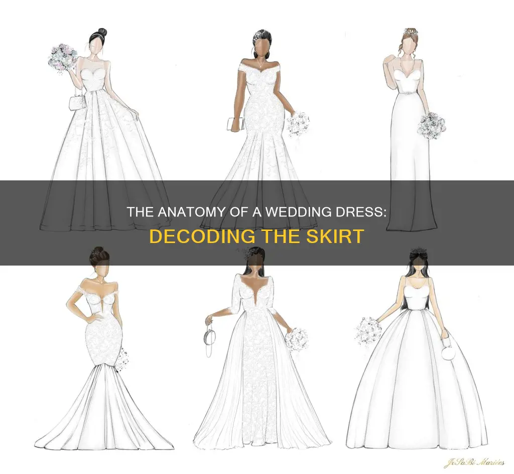 what is the dress portion of wedding dress called