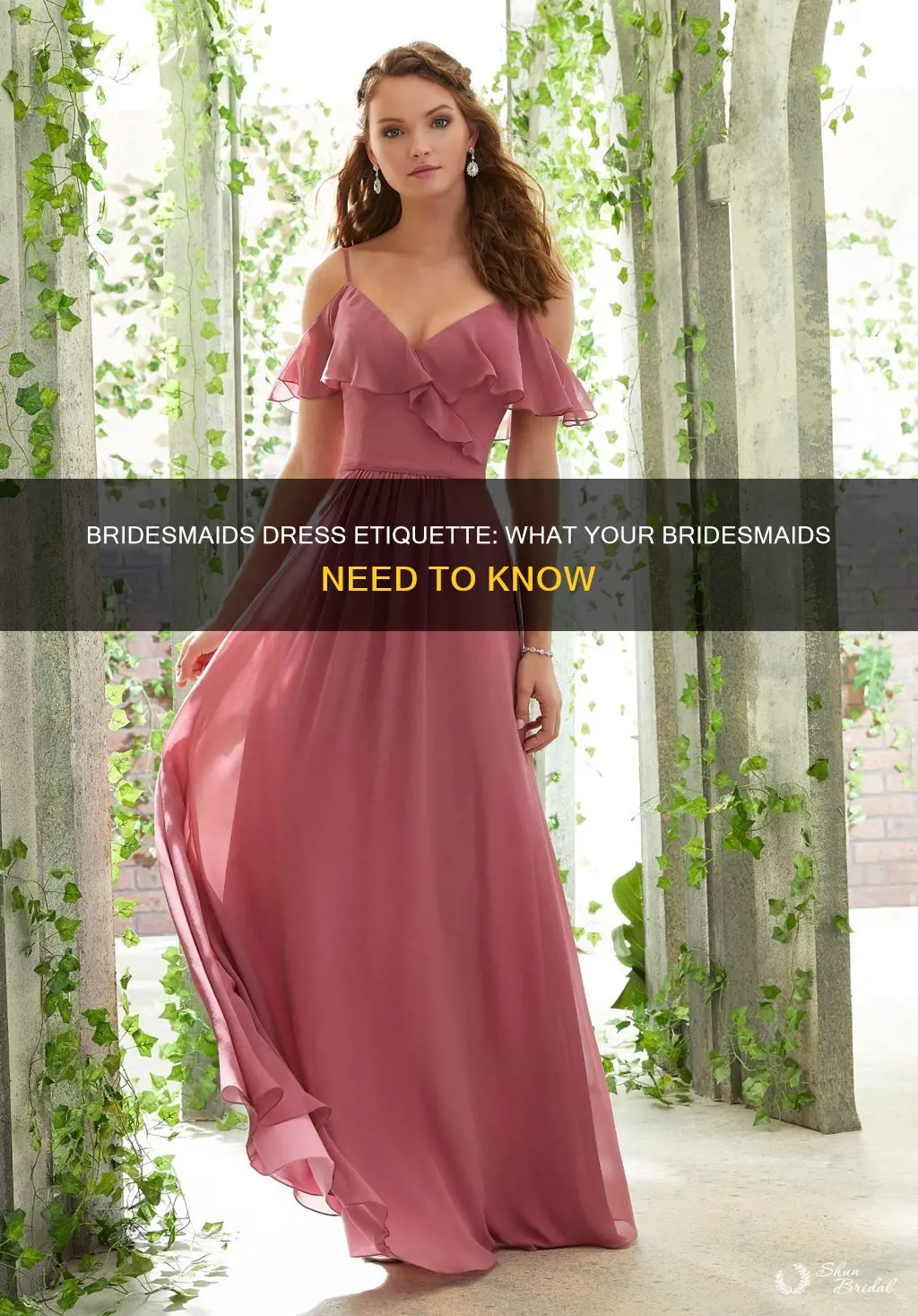 what is the etiquette for bridesmaids dresses