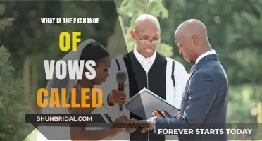 The Sacred Exchange of Vows: Understanding the Ceremony's Name