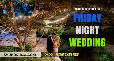 Friday Night Wedding Vibes: A Unique Celebration of Love and Joy