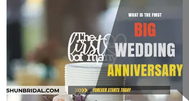 Celebrating the First Major Milestone: Your Big Wedding Anniversary