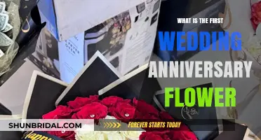 Celebrating Love: The First Wedding Anniversary Flower Tradition Explained