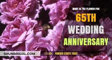 Celebrating 65 Years: The Symbolic Flower for a Sapphire Anniversary