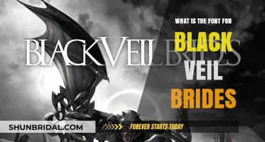 Unveiling the Font: Black Veil Brides' Signature Typography Explored