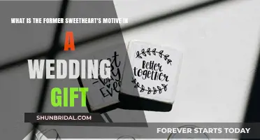 Unveiling the Former Sweetheart's Hidden Intentions Behind a Wedding Gift