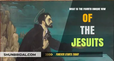 The Jesuit's Distinct Fourth Vow: A Unique Commitment Explained