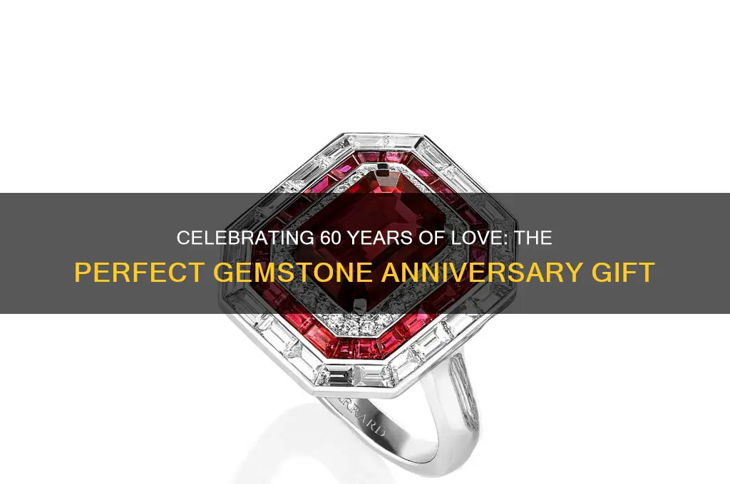 what is the gem for 60th wedding anniversary