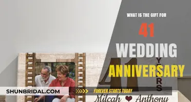 Celebrating 41 Years: Unique and Meaningful Wedding Anniversary Gift Ideas