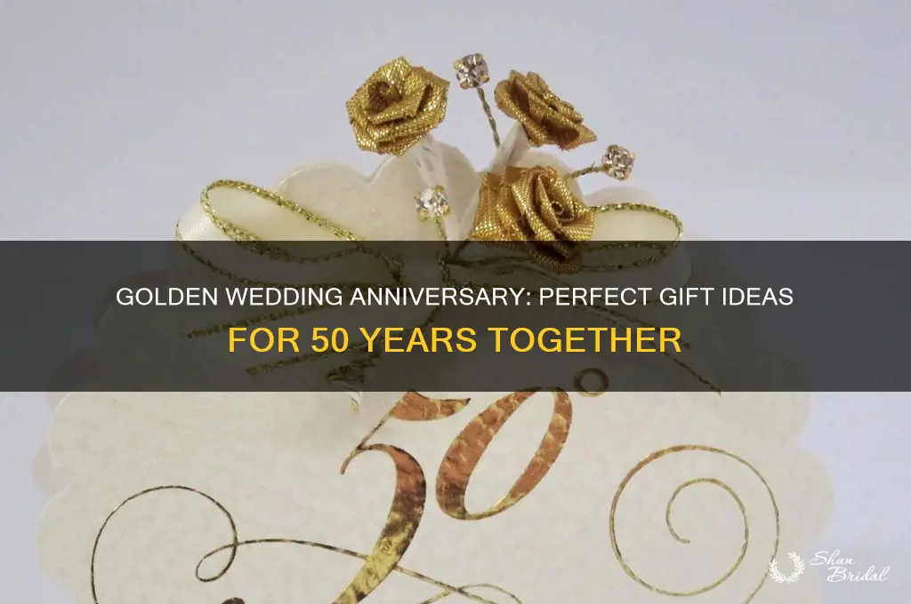what is the gift for a golden wedding anniversary