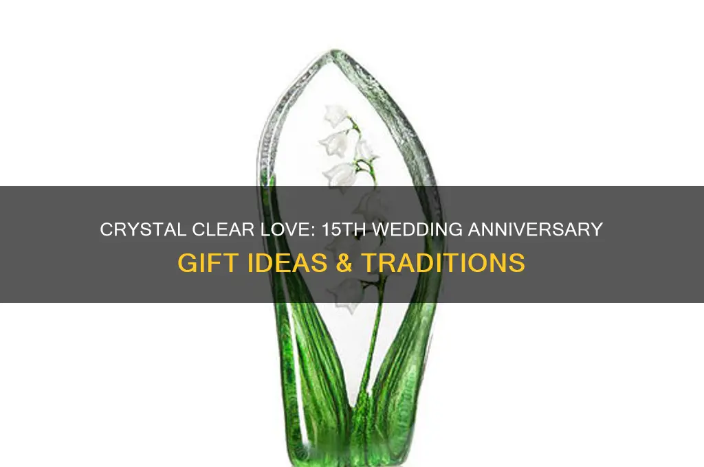 what is the gift for the 15th wedding anniversary